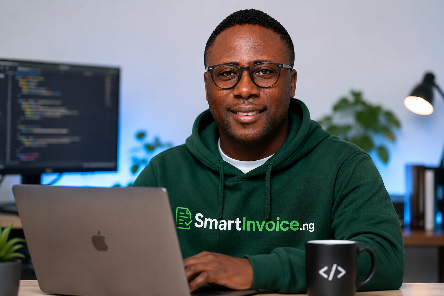 mike Awire software developer workspace